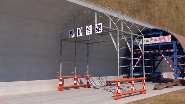 雨花台区隧道施工动画制作公司 - 隧道施工工艺和施工方法 - 隧道施工汇报动画视频 - bim 工程施工动画